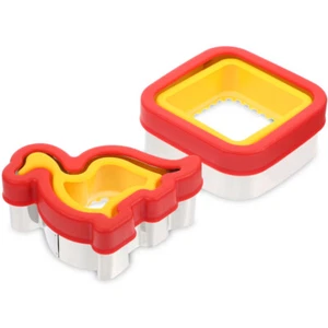 2 Sets Brotschimmel Toast Backen Werkzeug Zum Zubereiten Von Sandwiches - Bild 1 von 12