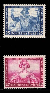 MOMEN: GERMANY STAMPS SC # B56-B57 1933 MINT OG NH $1,000+ LOT #68853* - Picture 1 of 2