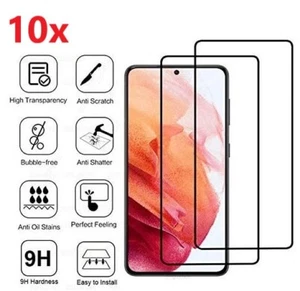 10X Tempered Glass Screen Protector For Samsung Galaxy  S21 /Plus/Ultra - Picture 1 of 4