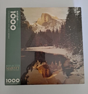 New Sprinbok Puzzle  "Reflected Majesty"  Yosemite Np 1000 Piece - Image 1 of 2