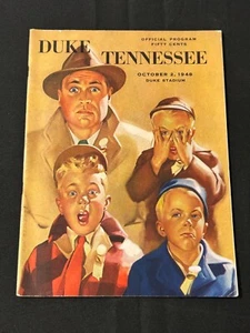 1948 Duke Tennessee College Football Program - Picture 1 of 7