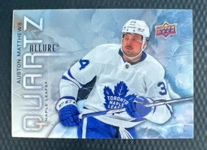 2021 Upper Deck Allure Auston Matthews #AQ-AM Insert - Picture 1 of 2