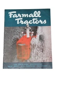 Farmall Tractors Brochure 1930's Full Line Of Tractors 23 Page Pamphlet - Picture 1 of 4