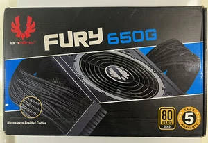 BitFenix Fury Series Alchemy Premium Sleeved Cables 650W 80 PLUS GOLD Certified - Imagen 1 de 8