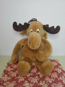 Vintage Commonwealth 23" Stuffed Animal Plush Holiday Christmas Reindeer/Moose - Picture 1 of 8