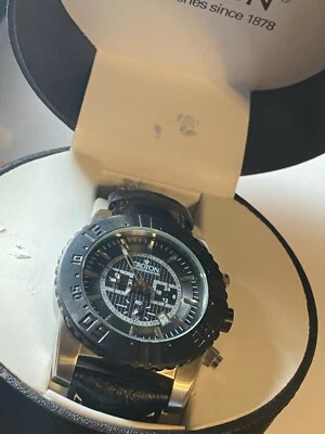 Men's Black Band Croton Aquamatic CC311256 Analog Watch With Date Feature - Image 1 of 4