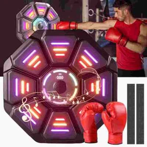 Wall Mounted Boxing Target Training Equipment Bluetooth Music Boxing Machine NEW - Picture 1 of 11