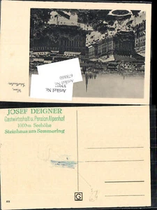 678860 Stempel Josef Deigner Alpenhof Steinhaus am Semmering - Bild 1 von 1