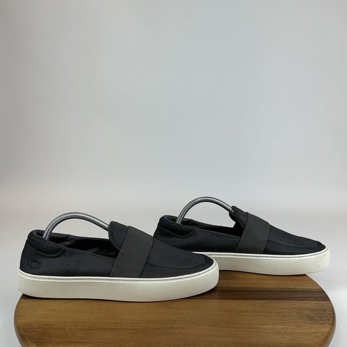 Sneakers donna Ugg Chayze grigio antracite pelle casual comode slip on taglia 12