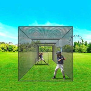 LOOK-Baseball Batting Netting, Professional Softball Baseball Batting Hitting Tr - Picture 1 of 16