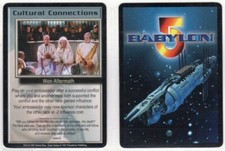 Promo CCG- Babylon 5 Cultural Connections- Premier Edition