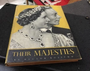 Their Majesties Bolitho, Hector 1952 Edition Dust Cover KING George Queen Mary - Picture 1 of 5