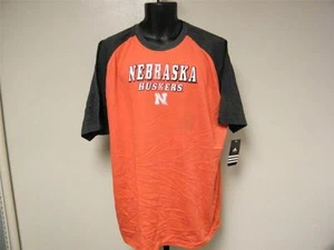 New-Mended- Nebraska Cornhuskers Mens L Large Raglan Shirt - Picture 1 of 1