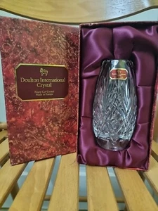 Florero de cristal Doulton International vintage - en caja - regalo - raro - Imagen 1 de 14