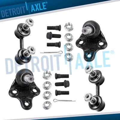 Front Lower Ball Joints Sway Bars for 1996 - 1999 2000 2001 2002 Toyota Corolla - Image 1 of 4