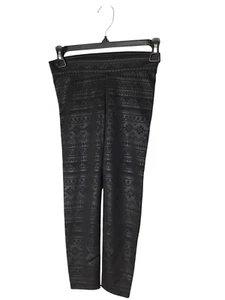 Xhileration Girls Pants Size SP 6/6X Black Pull On Aztec Print Stretch #2260 - Picture 1 of 2
