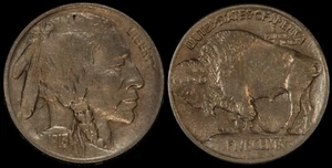 1913 TY1 Buffalo Nickel US Type Coin Black Diamond Obsolete First year - Picture 1 of 4