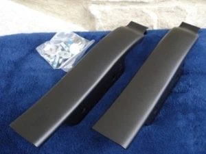 BLACK FENDER SADDLEBAG FILLER PANELS FOR HARLEY TOURING 1993-08 REPL # 45898-98 - Picture 1 of 1