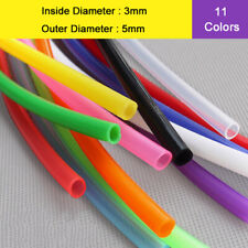 11-Color Food Grade Silicone Flexible Tube 3mm ID x 5mm OD For Beer Coffee Water