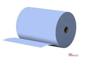 putzpapier blau 2 lagig Putzrolle 35,5 x 36cm 1000 Abrisse 1 Rolle - Bild 1 von 2