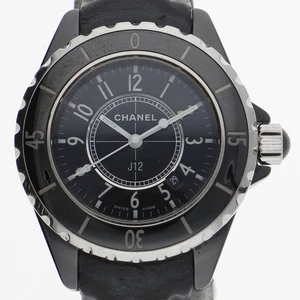 CHANEL H0680 J12 black SS QZ - Picture 1 of 6