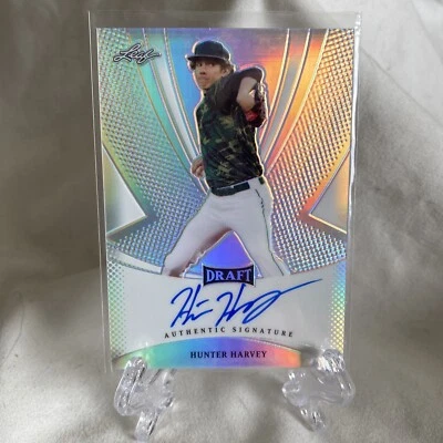 2013 Leaf Metal Draft Hunter Harvey #BA-HH1 Auto - Image 1 of 4