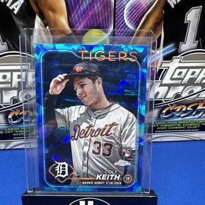 Colt Keith RC 2024 Topps Chrome Sapphire Update #USCS192 Tigers - Picture 1 of 2