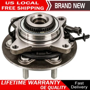 Front Wheel Bearing and Hub Assembly 4WD for Ford F150 2018 - 2020 w/ABS 6LUG - Picture 1 of 7