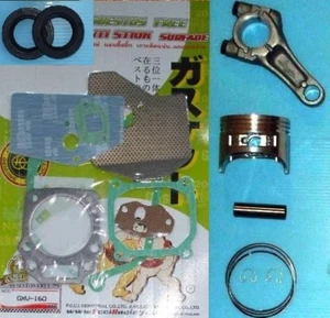 HONDA 5.5HP HRD536 HRH536 LAWNMOWER GASKETS CONROD PISTON OIL SEALS - Picture 1 of 2