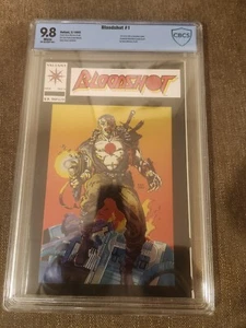 Bloodshot #1 CBCS 9.8 NM+/Mint 1993 Valiant Comics 1st Comic Chromium Cover - Bild 1 von 2