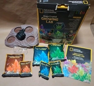 National Geographic Mega Crystal Growing Lab - gebraucht - nicht vollständig - siehe Beschreibung - Bild 1 von 1