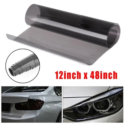 Light Film Vinyl Tint Headlight Wrap Cover UV Protection Accessory High Quality - Image 1 of 4