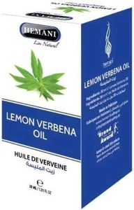 HEMANI Lemon Verbena Oil 30mL - Uplifting Aroma, Skin Toner & Brightener - Picture 1 of 1