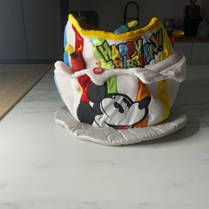Disney Parks Exclusive Embroidered Mickey Mouse Lighted Birthday Hat Don’t Work - Picture 1 of 7