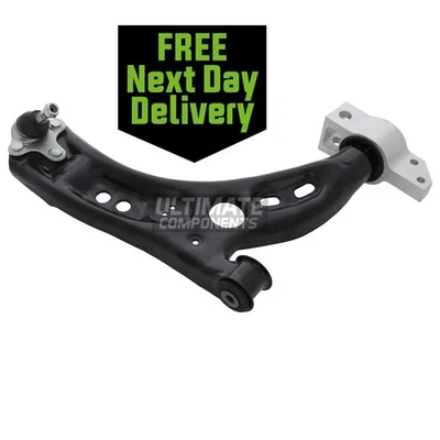 Brazo de control Wishbone de suspensión delantera izquierdo cerca lateral Volkswagen CC 2011-2017 Foto 1 de 4