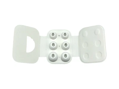 Genuine Apple AirPod PRO Ear Tips 6-Pack (XS/S/L) - White - NEW! - Image 1 of 2