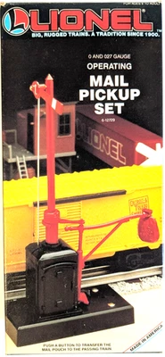 LIONEL OPERATING MAIL PICKUP SET 6-12729 Made in USA - Image 1 of 4