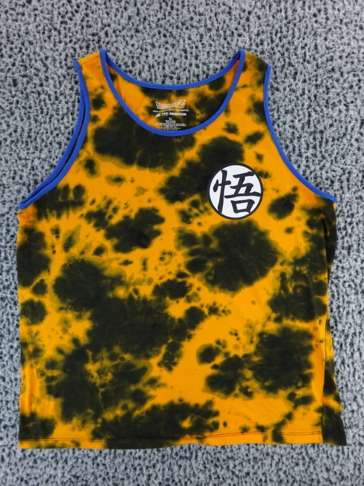 Camiseta sin mangas Dragon Ball Z Tie Dye Muscle XL para hombre Foto 1 de 4