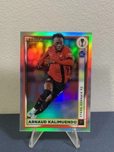 2023 Topps Chrome Merlin UEFA #136 Arnaud Kalimuendo Refractor RC - Picture 1 of 2
