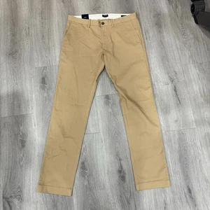 J.Crew Flex Chino Pants Men’s 32x32 Slim Fit Khaki NWT - Picture 1 of 8