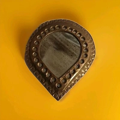 Espejo Art Deco Vintage Pequeño Decoración de Pared, Portátil, Decoración de Espejo Artístico Foto 1 de 4