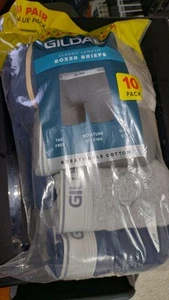 {Gildan} Classic Length Boxer Briefs- 10 Pair Value Pack- Size XL - Picture 1 of 6