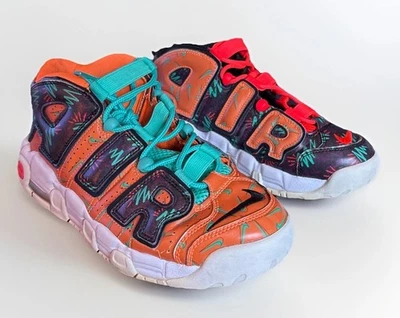 Nike Air More Uptempo What The 90s Niños Talla 6.5Y Naranja Zapatos Atléticos   Foto 1 de 4