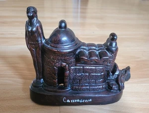 Cartagena Kolumbien Indigene Frau Wächterin des Hauses Statue Skulptur - Bild 1 von 4