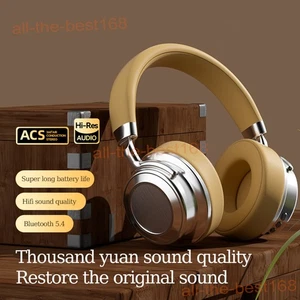 Auriculares Inalámbricos Retro Bluetooth HIFI Estéreo Auriculares Auriculares Juego Orejeras - Imagen 1 de 24