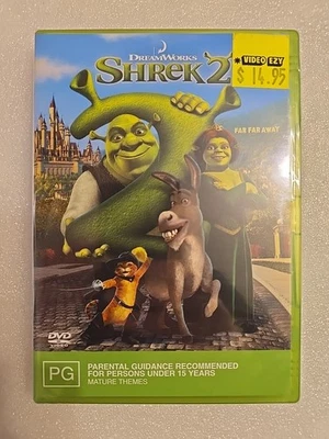 Brand NEW: Shrek 2 DVD R4 Sealed Eddie Murphy Classic + FAST FREE POSTAGE E1 - image 1 of 2
