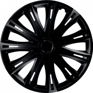 MAZDA RX 7 (1986 - 1996) 1 METAL RING 16" WHEEL TRIMS COVER BLACK - Picture 1 of 1