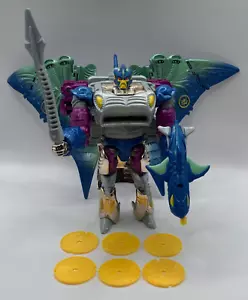 Transformers Beast Wars Depth Charge Incomplete Working Figure With Instructions - Picture 1 of 10