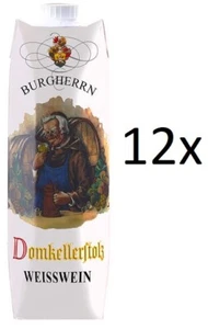 12x Domkellerstolz Tafelwein weiß a 1l - Bild 1 von 1