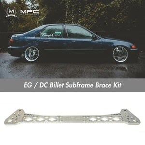 MPC Motorsport EG / DC Subframe Brace Honda Civic Acura Integra [Silver] - USA - Picture 1 of 3